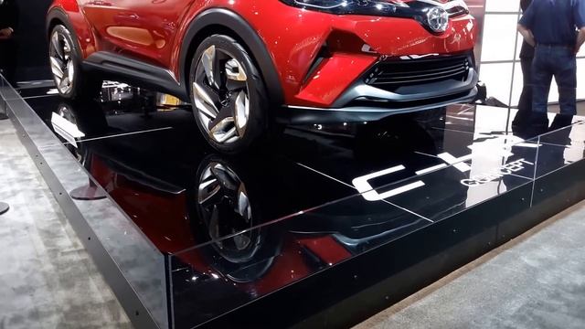 Toyota C-HR Concept Exterior Walkaround 2016 New York Auto Show смотреть онлайн