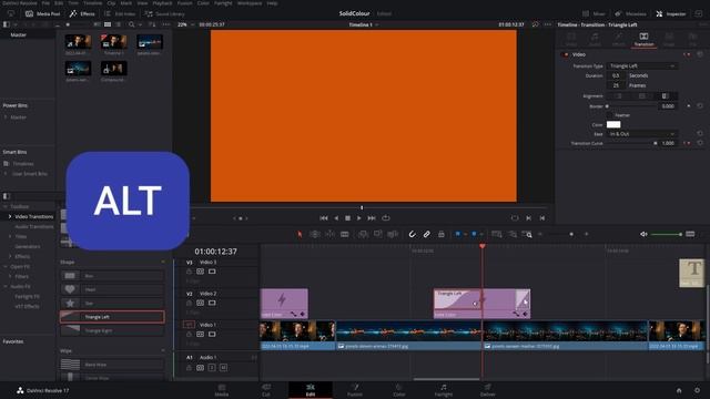 Solid Color generators are AWESOME! - Davinci Resolve 17 Tutorial смотреть онлайн