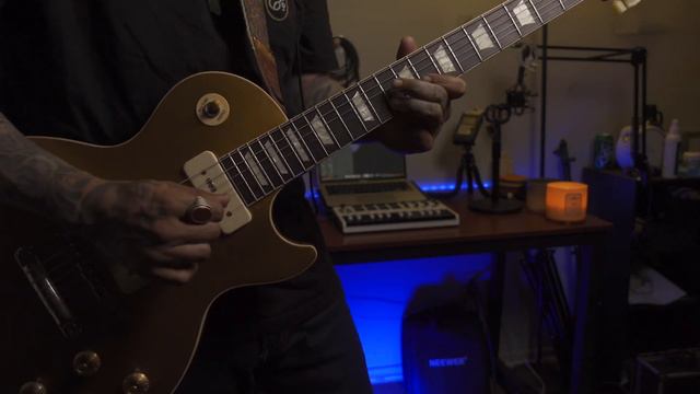 Gibson Les Paul Goldtop P90s смотреть онлайн