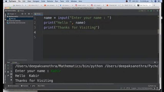 Python for Beginners Lesson #1 | Introduction to Programming смотреть онлайн