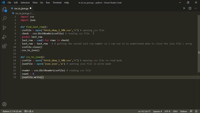 How To Build a CSV To JSON Converter With Python csv json смотреть онлайн