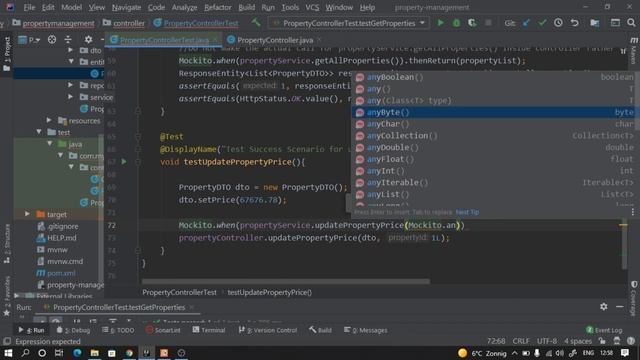 54.Test case for update price method in controller. смотреть онлайн