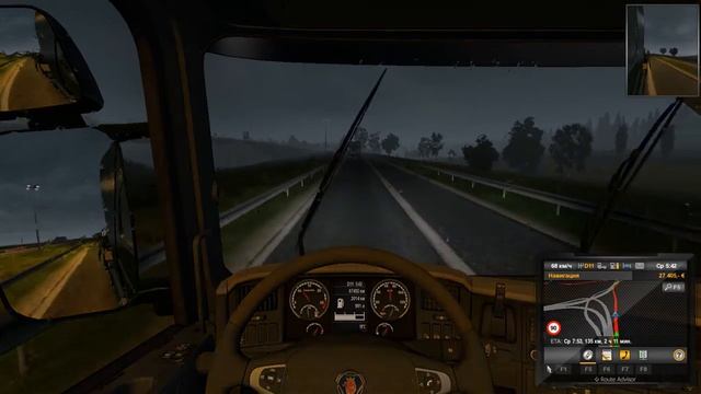 Euro Truck Simulator 2, прохождение #26 Фермеру на радость (ProMods 2.0.3+RusMap 1.6.3) смотреть онлайн