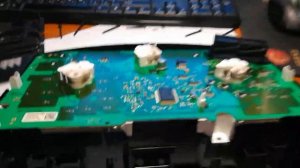 Opel Astra H разборка панели приборов