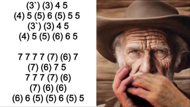 JOHNNY GUITAR WESTERN HARMONICA ( C DIATONIC ), ARMÓNICA C, TABS, BLUES HARP C, GAITA DE BOCA C, MU смотреть онлайн