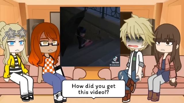 MARINETTE friends react|¦|REVEALED-SORRY I WAS IN A HURRY WHILE MAKING THESE??|¦|MIRACULOUS LADYBUG смотреть онлайн