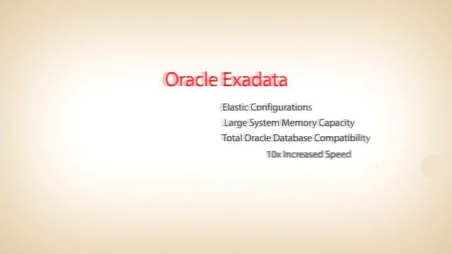 Oracle Exadata смотреть онлайн