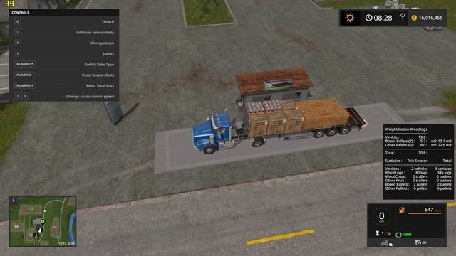 FS17 - Weight Station For Wood Logs Placeable v1.0 смотреть онлайн