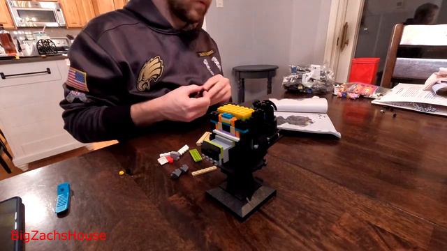 Lego Star Wars Darth Vader helmet 75304 speed build смотреть онлайн