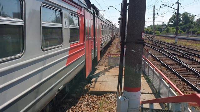 Электропоезд ЭД4М-0386 "120 лет МЛРЗ" "Фирменный Экспресс" смотреть онлайн