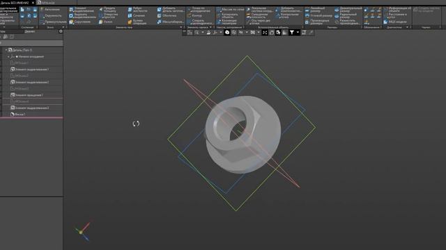 Создание болта и гайки в компас 3D для 3DsMAX смотреть онлайн
