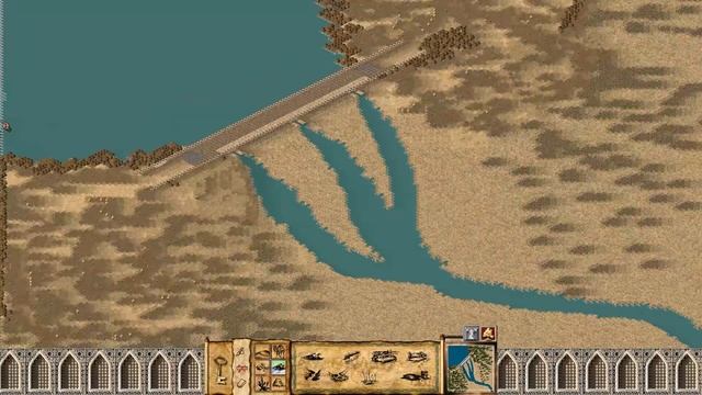 The great DAM -- how to build ⌛ | Stronghold Crusader смотреть онлайн