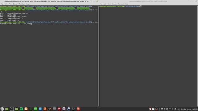 OpenFoam Heat Transfer 56 - Updates (i Moved To Linux Mint) And Git Repo Cleanup