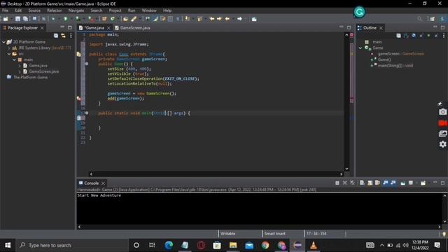 Java Game Tutorials | 2D Platform Game epi 1 смотреть онлайн