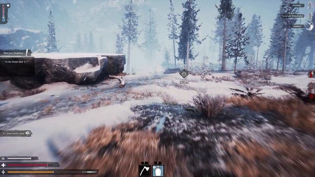 THE BEAR ALMOST KILL ME | WINTER SURVIVAL SIMULATOR | PART 2 | смотреть онлайн