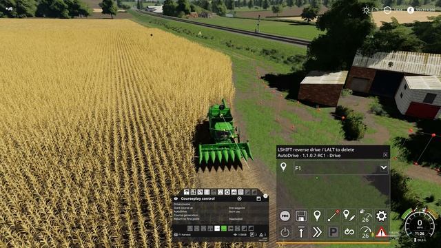 Unload Combine Feature | How To Use AutoDrive Part 5 - FS19 смотреть онлайн