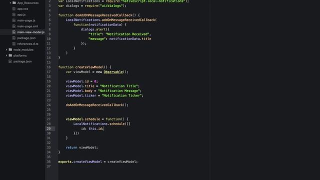 Using Local Notifications In Your NativeScript Mobile App смотреть онлайн