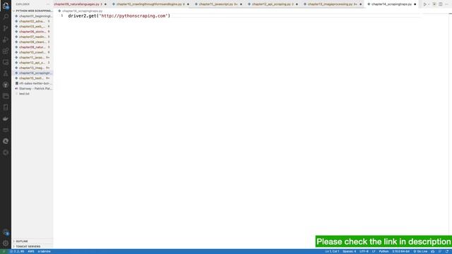 Chapter 14 Avoiding Scrapping Traps - Web Scrapping With Python смотреть онлайн