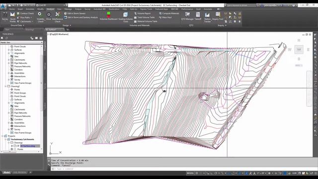 New in AutoCAD Civil 3D 2016: Exclusionary Catchments смотреть онлайн