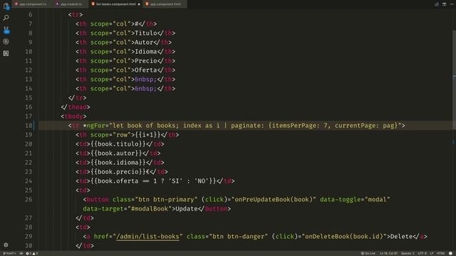 Curso Loopback 3, Bootstrap 4 & Angular 6 (Paginación con ngx-pagination) #23 смотреть онлайн