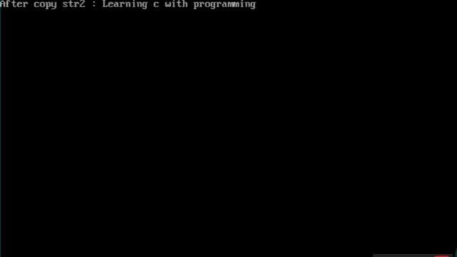 c program to copy one string into another | strcpy() function in c смотреть онлайн