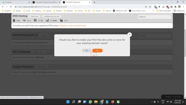 How to setup free DNS hosting from Cloudns.net смотреть онлайн