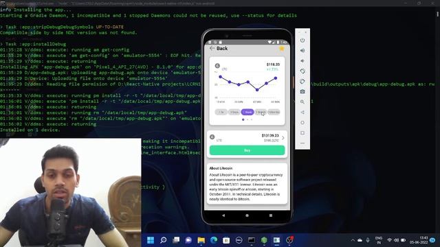 Cryptocurrency Wallet App using React Native | Blockchain | Cryptocurrency смотреть онлайн