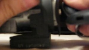 Снятие личинки с корпуса замка зажигания опель