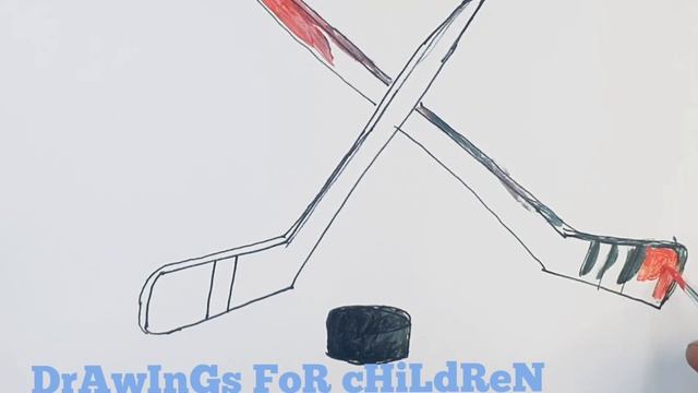 #Как #нарисовать #Хоккейную #Палку #для #детей // #Drawing #for #children // Hokkey rasmini chizish смотреть онлайн