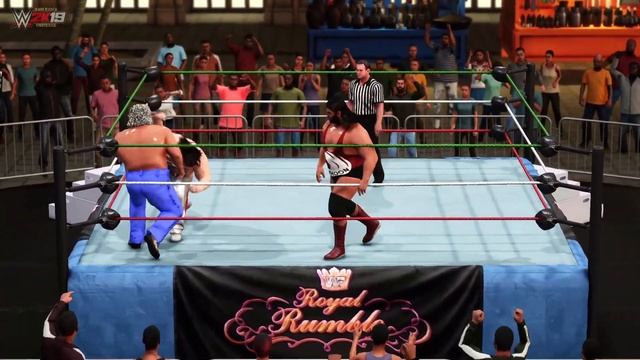 WWE2K19 | GIMMICK WARS | FRED OTTMAN SPECIAL (Typhoon, Tugboat & Shockmaster) [Gameplay] смотреть онлайн