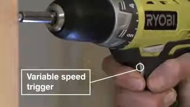 Двухскоростная дрель-шуруповерт 18 В ONE+ RCD1802 RYOBI смотреть онлайн