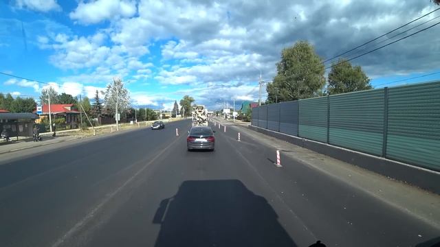 Большая пробка на ремонте трассы М7 в Петушках. Проехал Королёв-Владимир-Нижний Новгород. Дальнобой смотреть онлайн