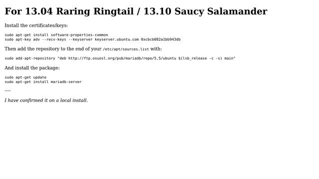 Ubuntu: How to install MariaDB? (8 Solutions!!) смотреть онлайн