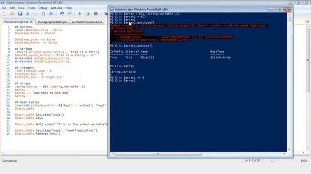 How To Manage Arrays In PowerShell смотреть онлайн