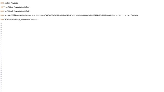 What is the difference between the COPY and ADD commands in a Dockerfile смотреть онлайн
