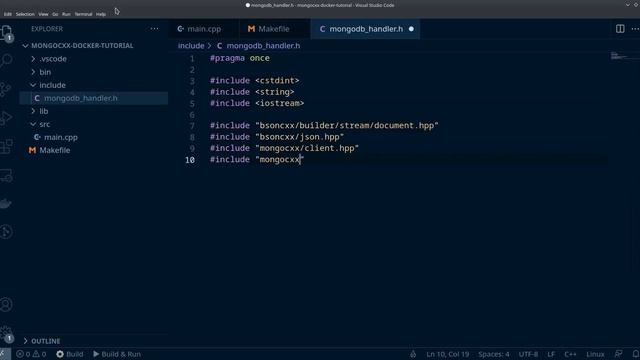 Using C++ and MongoDB with Docker (easy) смотреть онлайн