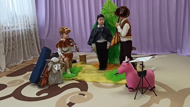 Иван Андреевич Крылов "Квартет". МАДОУ ЦРР детский сад 123 города Тюмени смотреть онлайн