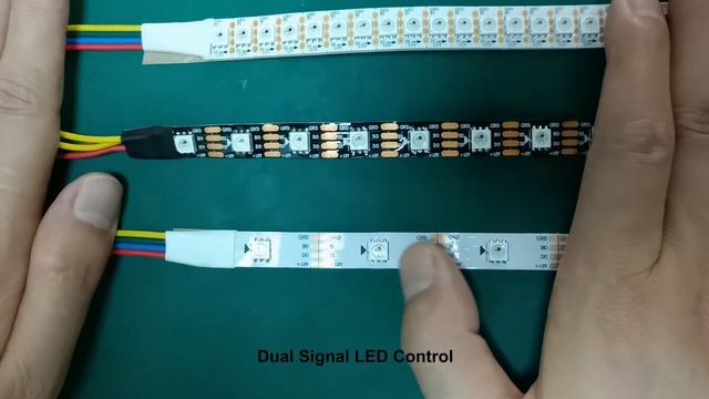 WS2815 RGB Addressable LED strip 12V 60LEDs смотреть онлайн