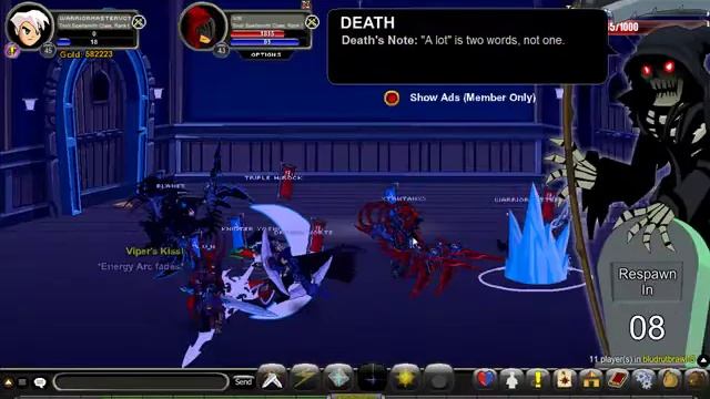 Troll SpellSmith PvP Bludrut Brawl =AQW= смотреть онлайн