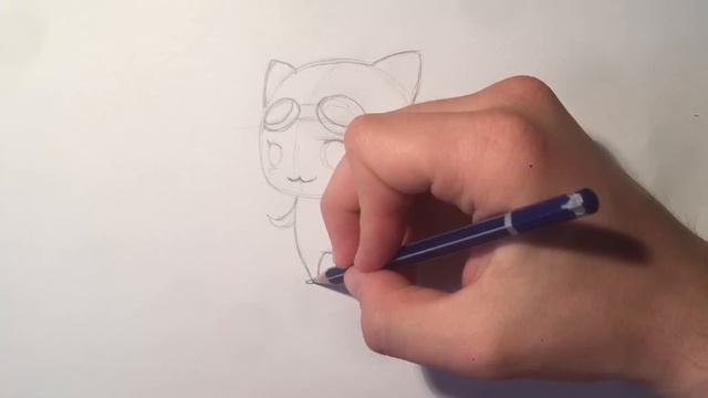 How to Draw Cat Woman Chibi from DC Heroes Easy Step by Step смотреть онлайн