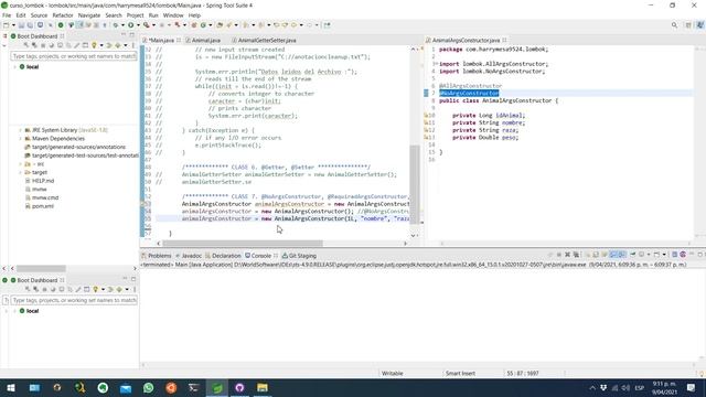 Curso Java - Lombok | Anotaciones @NoArgsConstructor, @RequiredArgsConstructor, @AllArgsConstructor смотреть онлайн