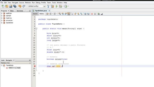 Curso de Java #2 Tipo de Datos [Variables, Metodos set y get] смотреть онлайн