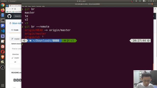 git 指令教學 - 刪除查看遠端的分析 branch смотреть онлайн