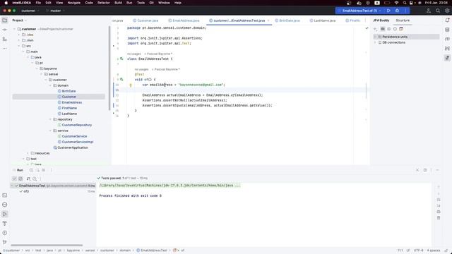 Microservices: Event-Driven with Spring Cloud Stream (Apache Kafka) - Value Objects (DDD & TDD) 05 смотреть онлайн