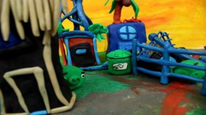 Angry Birds Zombies Part 10 (Claymotion)Stopmotion