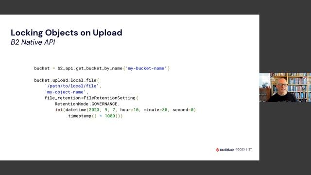 Inside Object Lock: Ransomware Protection for Application Developers смотреть онлайн