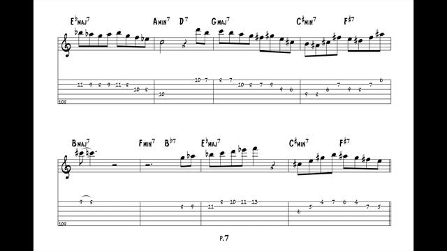 "Giant Steps" - Larry Coryell (Jazz Guitar Transcription) смотреть онлайн