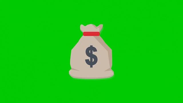 Мешок с деньгами: футажи на хромакее смотреть онлайн