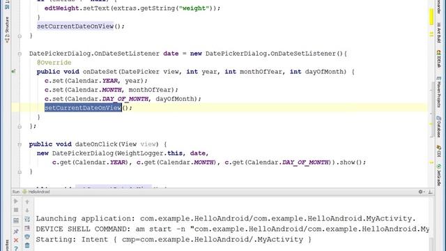 Android Mobile Development - Lecture 12 - Date and Time Picker Dialogs смотреть онлайн