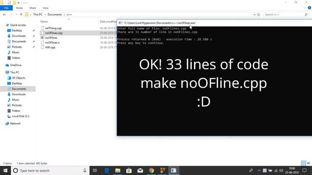 C++ Program To Count Number Of Lines Used In A File смотреть онлайн